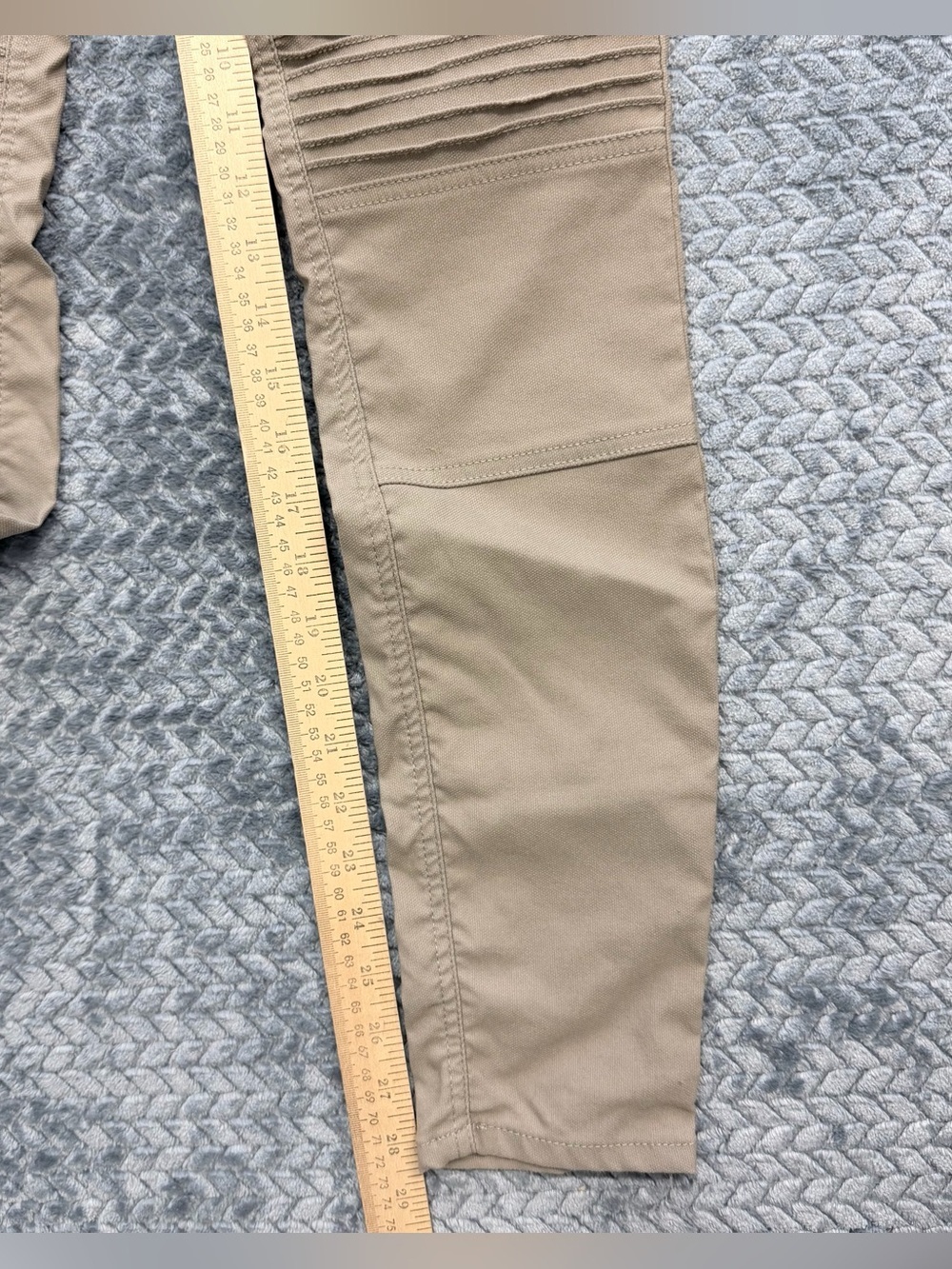 Prana Women's Kara Moto Skinny Pants - Khaki Tan Size 6 - Picture 14 of 14